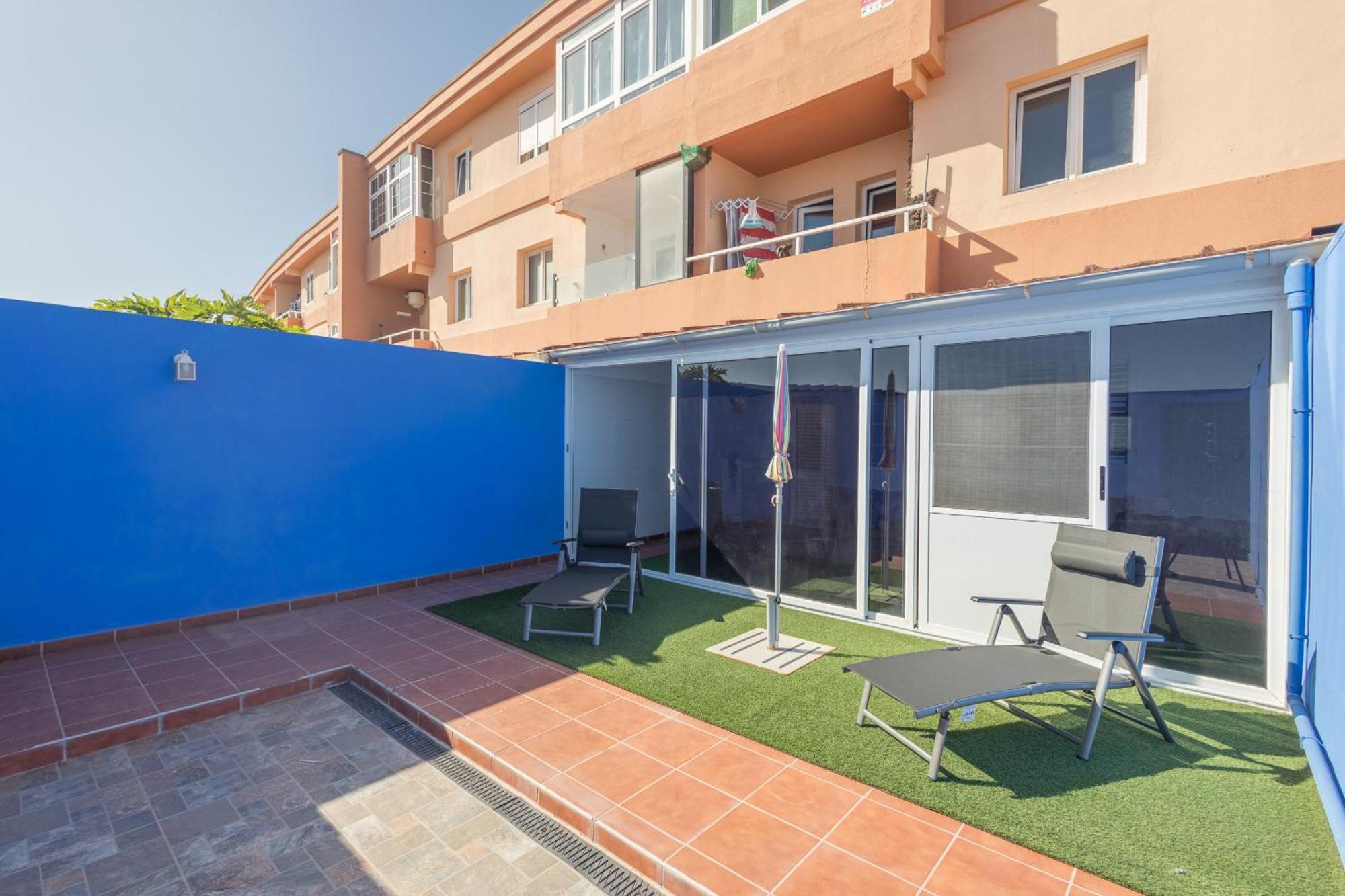 Playa El Burrero Con Terraza Y Solarium Privado Apartment Ingenio Exterior photo