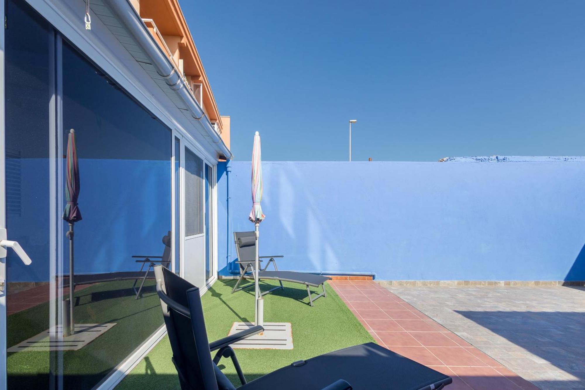 Playa El Burrero Con Terraza Y Solarium Privado Apartment Ingenio Exterior photo