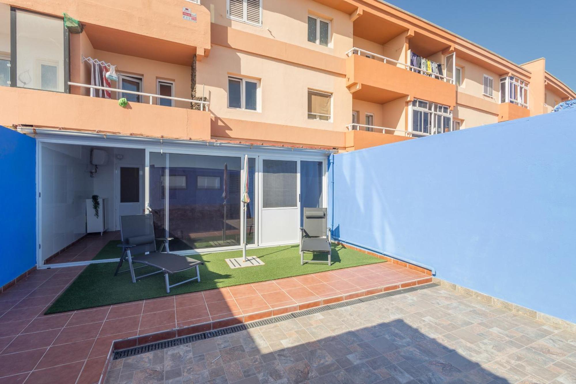 Playa El Burrero Con Terraza Y Solarium Privado Apartment Ingenio Exterior photo